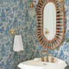 Helaine Blue Pagoda Wallpaper - Image 3
