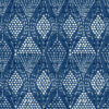 Grady Blue Dotted Geometric Wallpaper