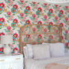 Essie Pink Painterly Floral Wallpaper - Image 2