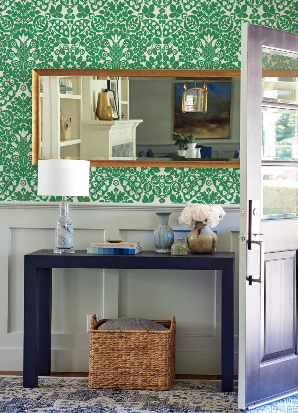 Marni Green Fruit Damask Wallpaper - Image 2
