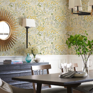 Chilton Yellow Wildflowers Wallpaper