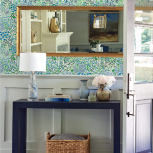 Chilton Blue Wildflowers Wallpaper