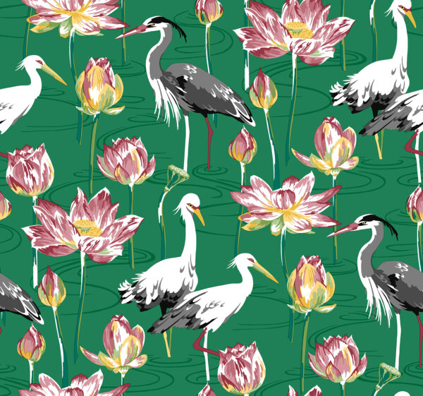 Barton Green Heron Wallpaper