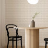 Gator Beige Geometric Stripe Wallpaper - Image 2