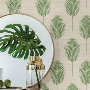 Bali Green Fern Wallpaper