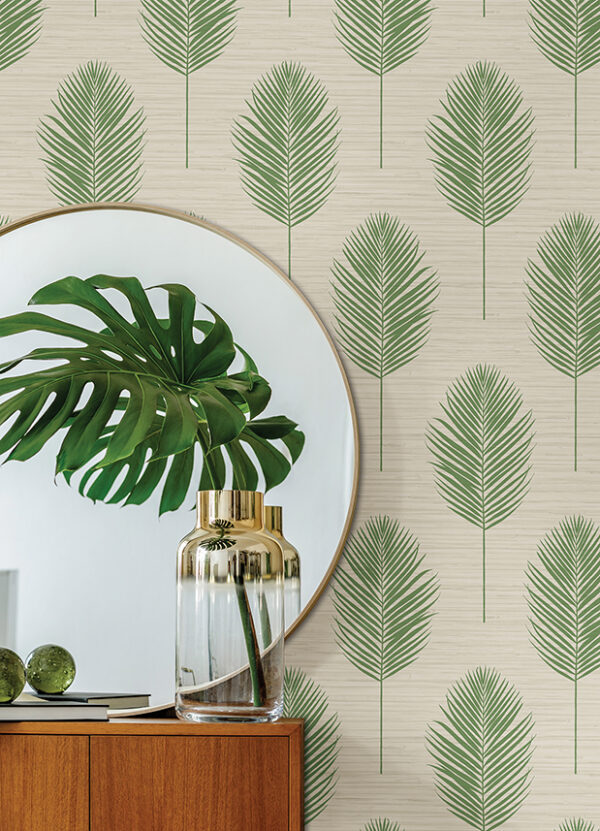 Bali Green Fern Wallpaper - Image 3