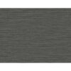 Rushmore Black Faux Grasscloth Wallpaper