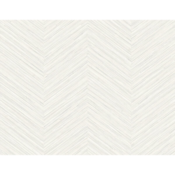 Apex White Weave Wallpaper