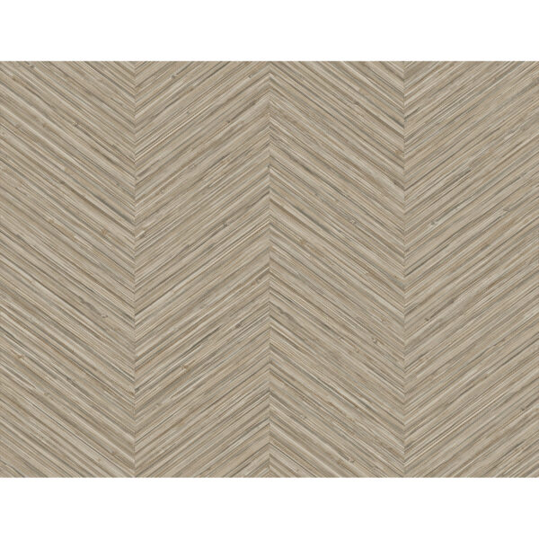Apex Light Brown Weave Wallpaper
