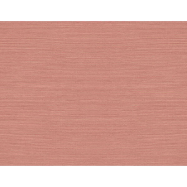 Moroccan Coral Sisal Texture Wallpaper