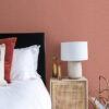 Moroccan Coral Sisal Texture Wallpaper - Image 2