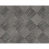 Thriller Black Wood Tile Wallpaper