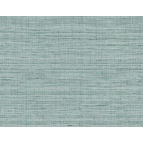 Salamander Light Blue Woven Wallpaper