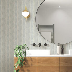 Hilton Aqua Marbled Paper Wallpaper