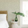 Aldabra Taupe Textured Geometric Wallpaper - Image 6