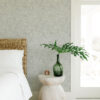 Aldabra Grey Textured Geometric Wallpaper - Image 3