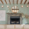 Aldabra Green Textured Geometric Wallpaper - Image 2