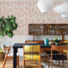 Giulietta Blush Painterly Geometric Wallpaper - Image 2