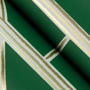Livia Green Trellis Wallpaper