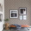 Livia Mauve Trellis Wallpaper - Image 4