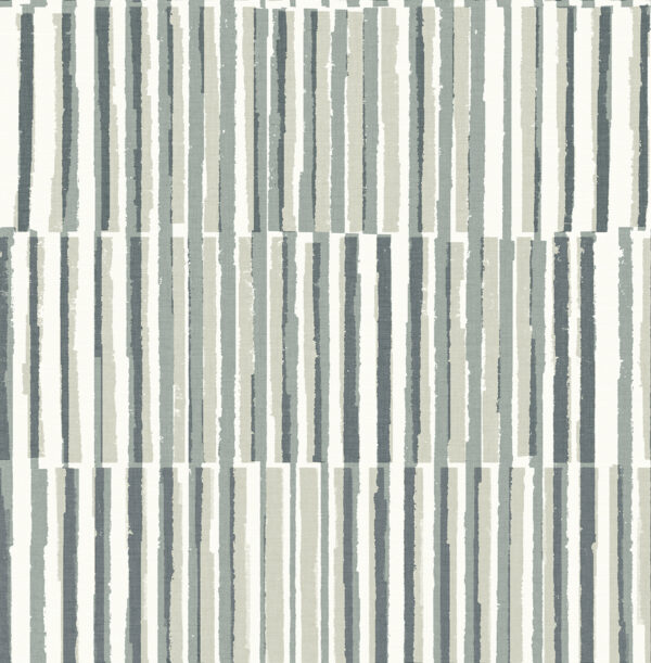 Sabah Slate Stripe Wallpaper