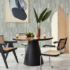 Sabah Slate Stripe Wallpaper - Image 2