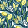 Meyer Blue Citrus Wallpaper