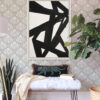 Palmier Grey Lotus Fan Wallpaper - Image 2