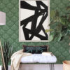 Palmier Green Lotus Fan Wallpaper - Image 2