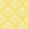Palmier Yellow Lotus Fan Wallpaper