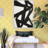 Palmier Yellow Lotus Fan Wallpaper - Image 2