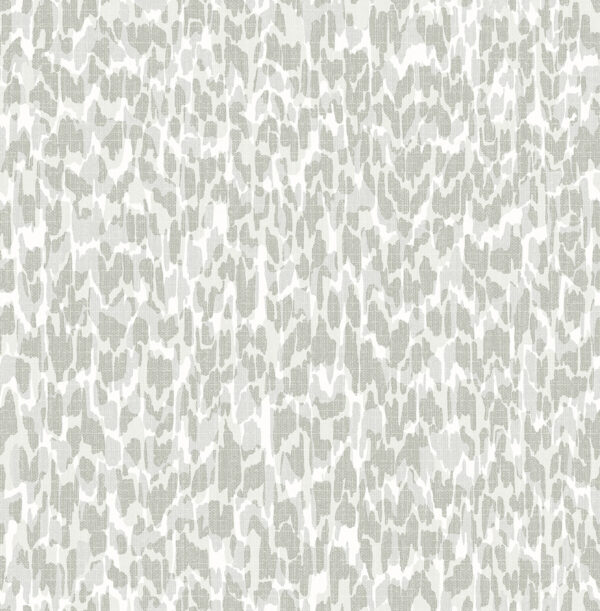 Flavia Grey Animal Print Wallpaper