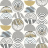 Mahe Grey Mod Geometric Wallpaper