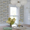 Mahe Grey Mod Geometric Wallpaper - Image 3