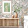 Koko Grey Floral Wallpaper - Image 3