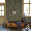 0064780 bygga bo green woodland village wallpaper