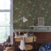 0064781 bygga bo green woodland village wallpaper