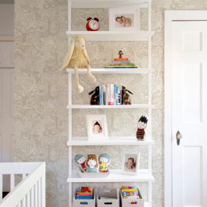 Bygga Bo Light Grey Woodland Village Wallpaper