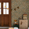0064796 bygga bo butter woodland village wallpaper