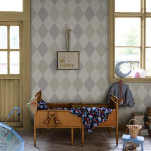 Kalas Lavender Diamond Wallpaper
