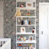 0064902 midsommar dark blue floral medley wallpaper