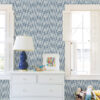 Erik Blue Building Blocks Wallpaper - Image 2