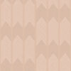 Nyle Blush Chevron Stripes Wallpaper