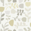 Juni Neutral Abstract Tulips Wallpaper