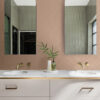 Sander Light Pink Geometric Wallpaper - Image 3