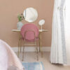 Sander Light Pink Geometric Wallpaper - Image 5