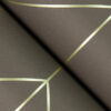 Sander Chocolate Geometric Wallpaper - Image 4