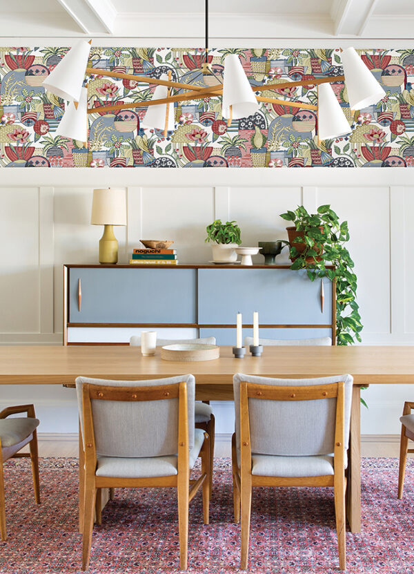 Fika Rose Blissful Birds & Blooms Wallpaper - Image 2