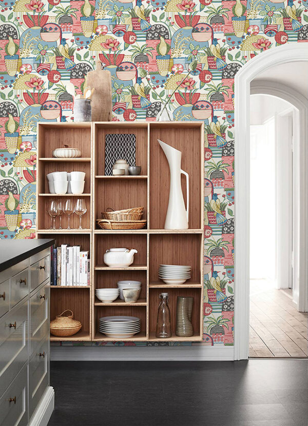 Fika Rose Blissful Birds & Blooms Wallpaper - Image 3