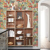 Fika Plum Blissful Birds & Blooms Wallpaper - Image 3